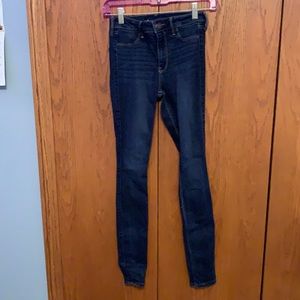 Dark blue Hollister jeggings